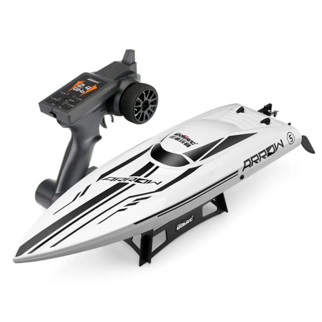 VEVOR Barca RC Giocattolo 2 Barche Telecomandate 2,4 GHz 12 km/h